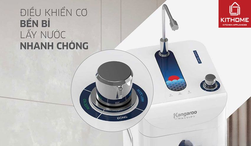 Máy Lọc Nước Kangaroo Hydrogen Nóng Lạnh KG10A8ESG