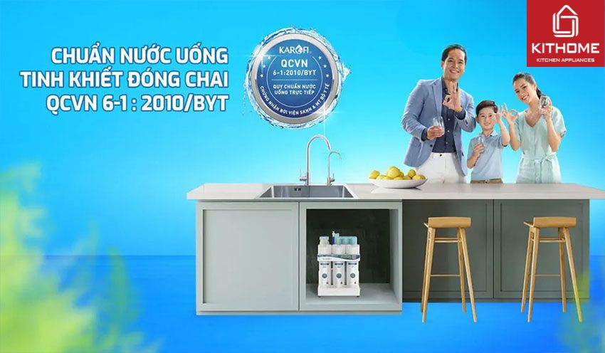 Máy Lọc Nước Karofi KAQ-U95 Pro 10 Lõi