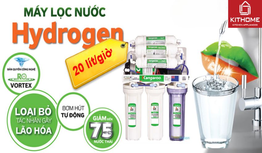 Máy Lọc Nước Kangaroo Hydrogen KG100HGVTU 10 Lõi