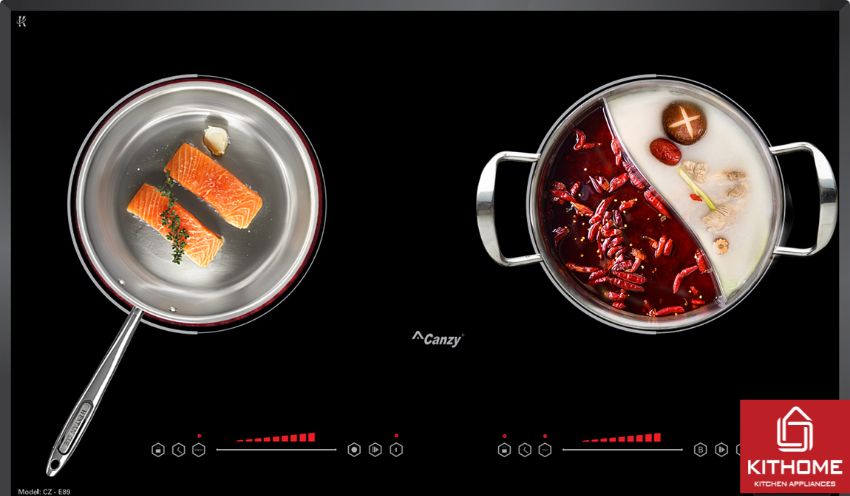 Bếp Điện Từ Đôi Canzy CZ E89