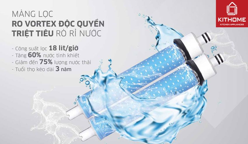 Máy Lọc Nước Kangaroo Hydrogen Nóng Lạnh KG10A8ESG