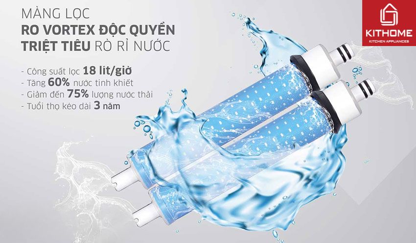 Máy Lọc Nước Nóng Lạnh Kangaroo KG10A8ES 7 Lõi