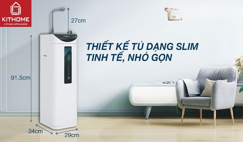 Máy Lọc Nước Kangaroo Nóng Lạnh KG10A7ES 5 Lõi