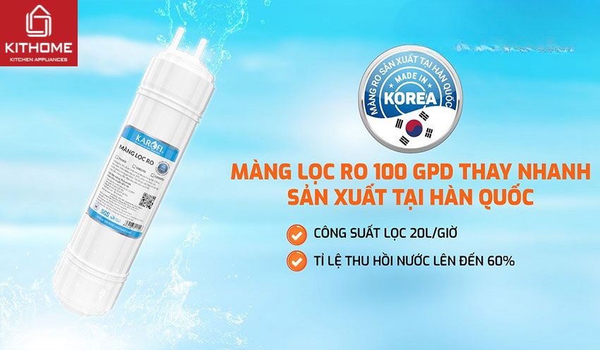 Máy Lọc Nước RO Karofi Livotec 216 10 lõi