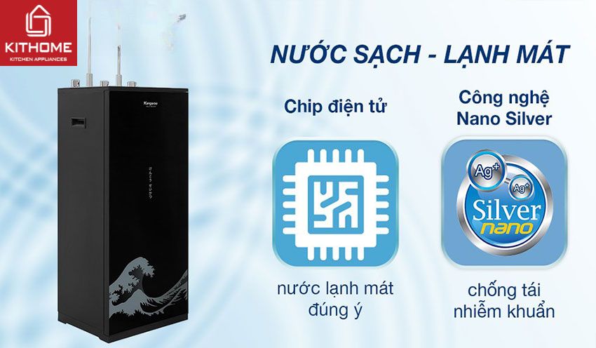 Máy Lọc Nước Kangaroo Nóng Lạnh KG10AP2-10 Lõi