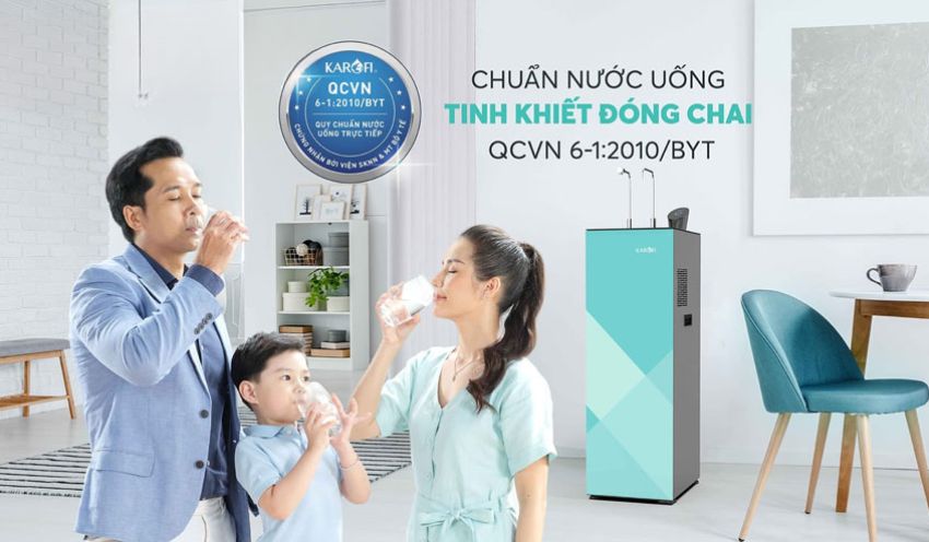 Máy Lọc Nước Nóng Lạnh Karofi KAD-N91 10 Lõi