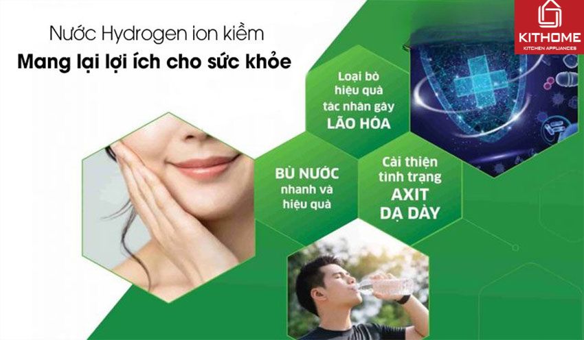 Máy Lọc Nước Kangaroo Hydrogen KG100ES VTU 7 Lõi