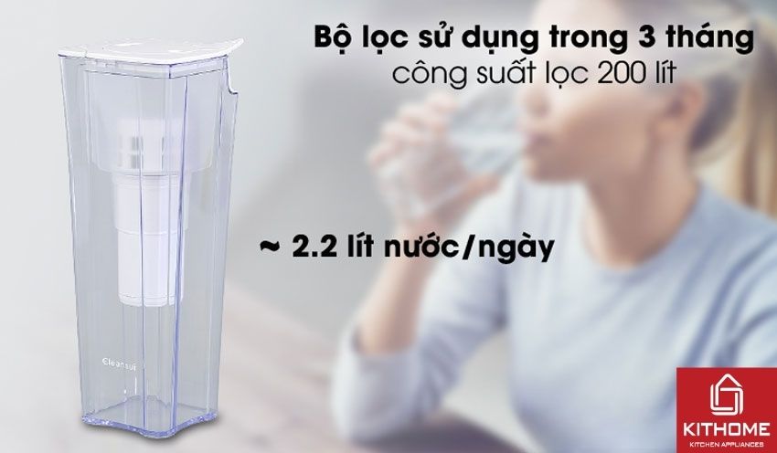 Bình Lọc Nước Dạng Bình Mitsubishi Cleansui EJ101