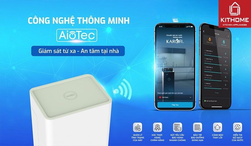 Máy Lọc Nước Karofi KAQ-U98 10 Lõi
