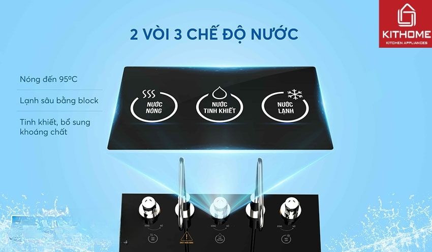 Máy Lọc Nước Nóng Lạnh Karofi KAD-I55 10 Lõi