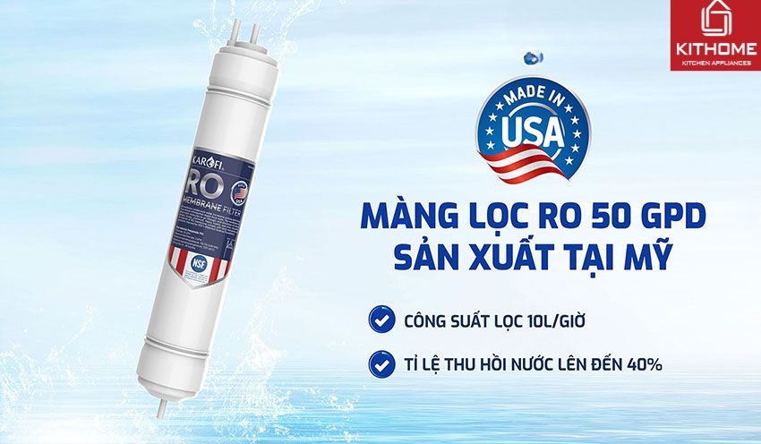 Máy Lọc nước Karofi KAQ-U03 Pro 10 Lõi