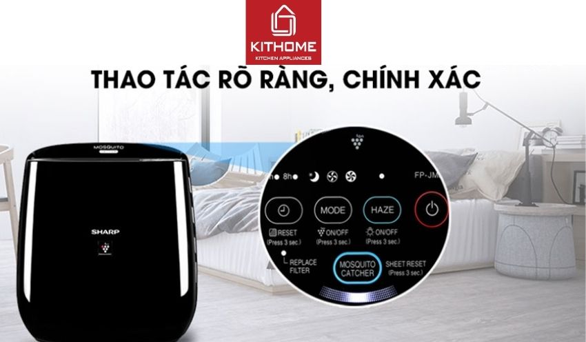 Máy Lọc Không Khí Sharp FP-JM30V-B