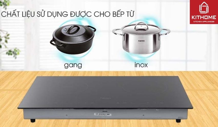 Bếp Từ Hồng Ngoại Đôi Midea MC-IHD361