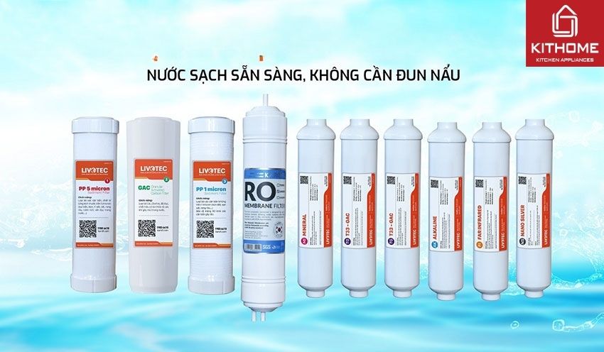 Máy Lọc Nước Karofi Livotec 606-10 Lõi