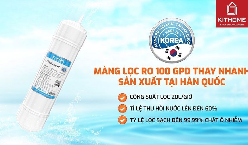 Máy Lọc Nước Karofi Livotec 606-10 Lõi