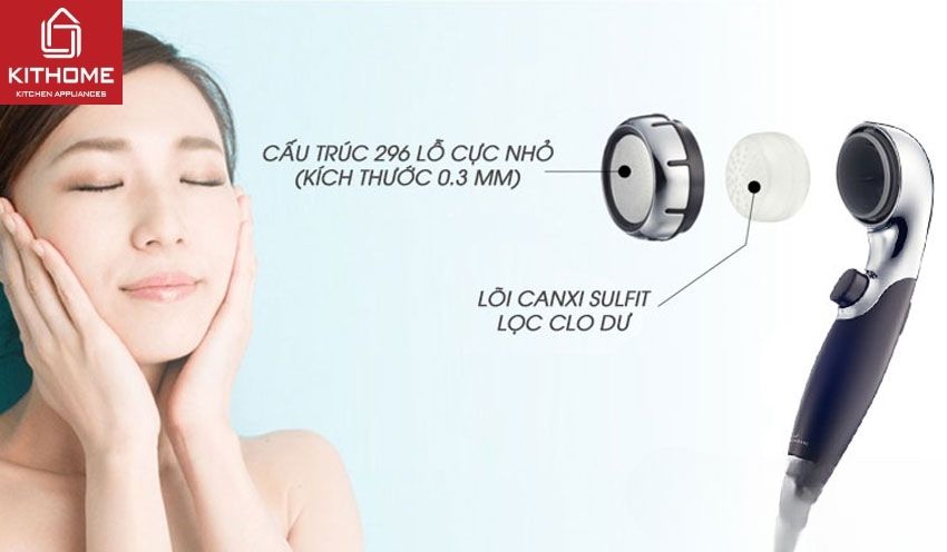 Lọc Nước Vòi Sen Mitsubishi Cleansui ES301-WT/BK