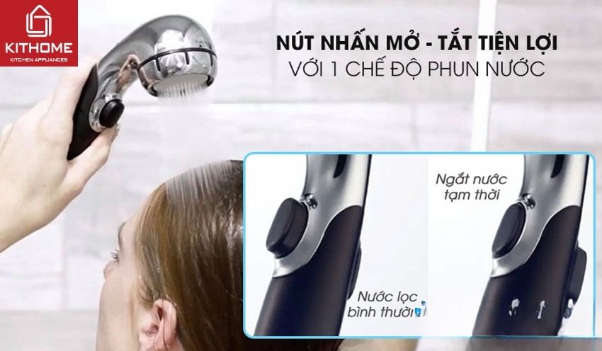 Lọc Nước Vòi Sen Mitsubishi Cleansui ES301-WT/BK