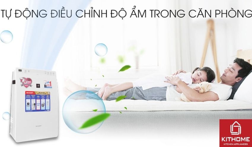 Máy Lọc Không Khí Sharp KC-F30EV-W