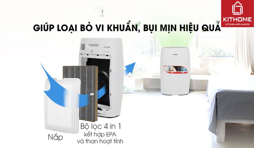 Máy Lọc Không Khí Toshiba CAF-N30 CAF-N30(W)VN