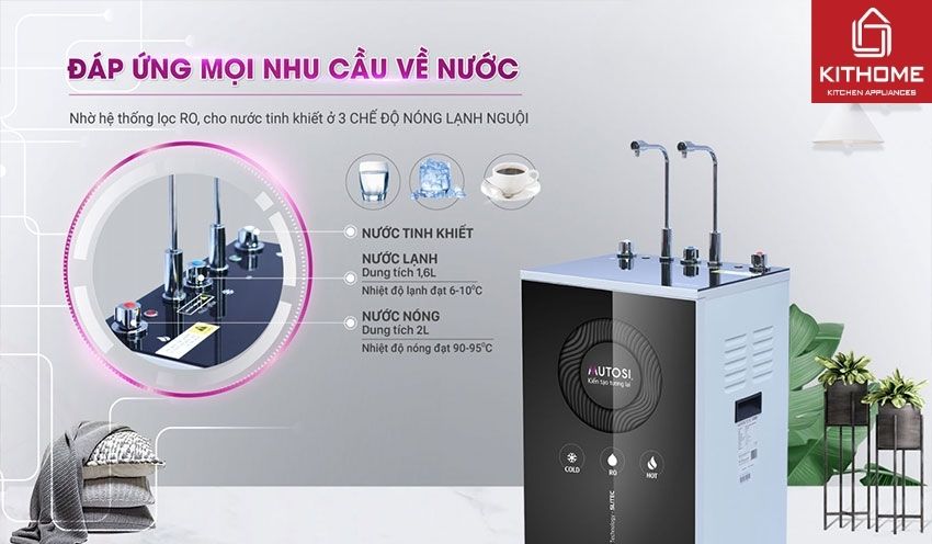 Máy Lọc Nước Mutosi Nóng Lạnh 10 Lõi MP-C102-MHC