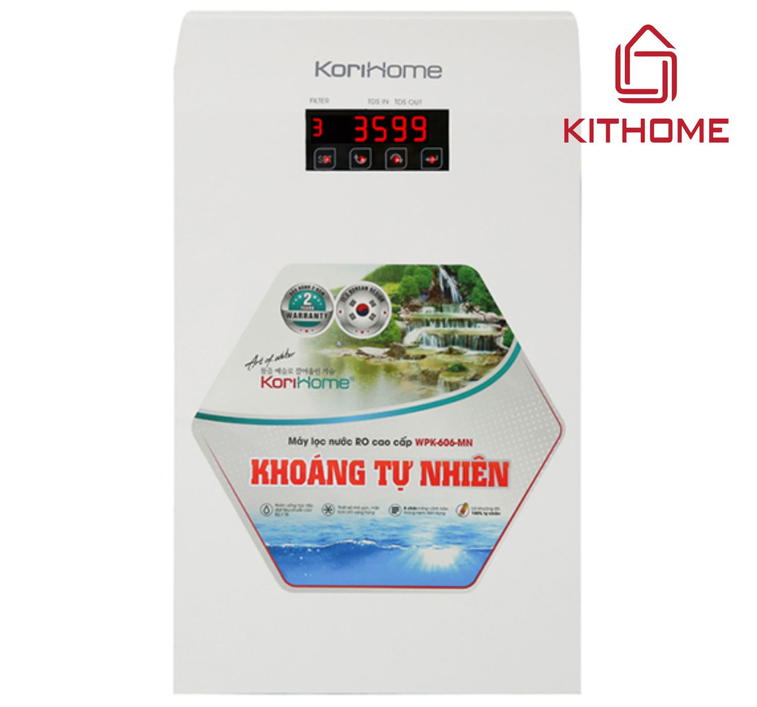 Máy Lọc Nước RO Korihome WPK-606-MN 8 Lõi