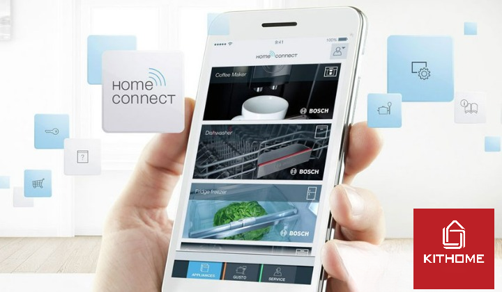 Kết nối Home Connect và sự an toàn đến từ sản phẩm