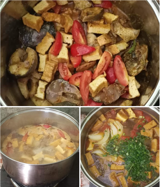 Nấu mì quảng cá lóc