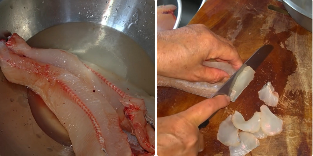 Sơ chế cá lóc