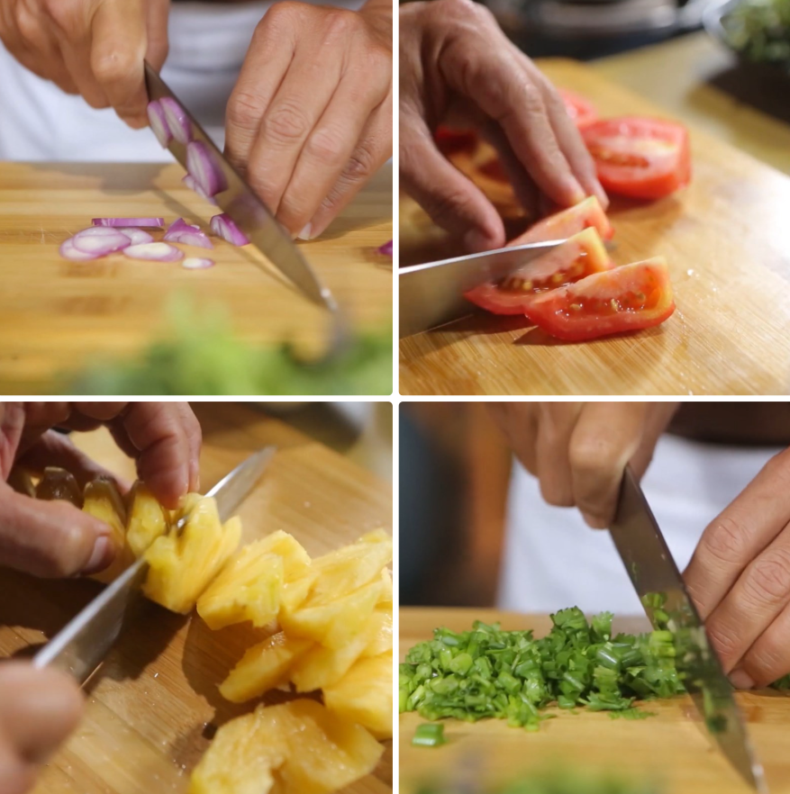 Sơ chế các nguyên liệu khác Sơ chế các nguyên liệu khác