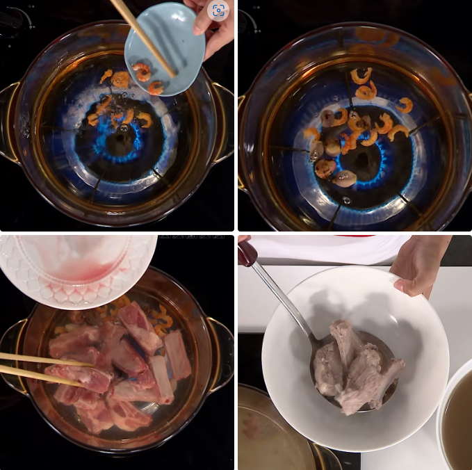 Sơ chế sườn non