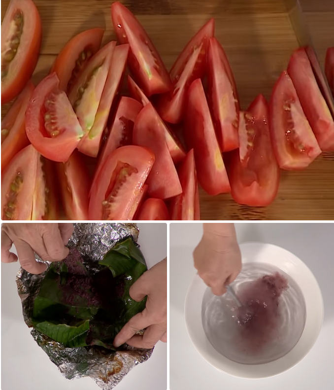 Sơ chế các nguyên lieu khác