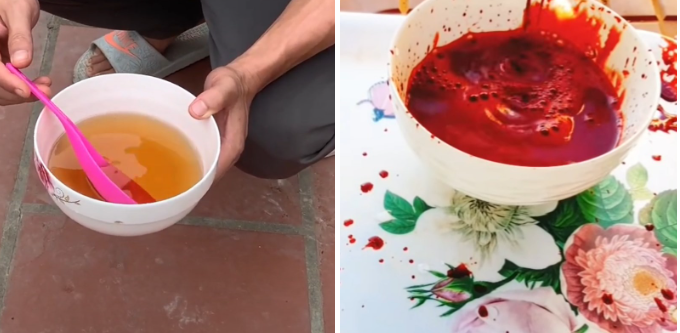 Hãm tiết canh Hãm tiết canh