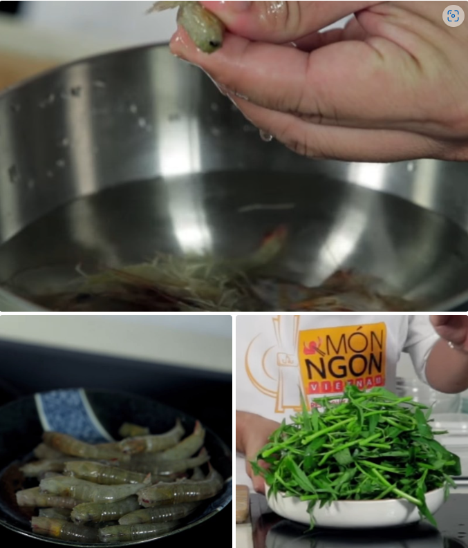 Sơ chế các nguyên liệu