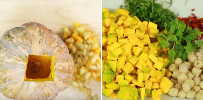 Sơ chế các nguyên lieu khác