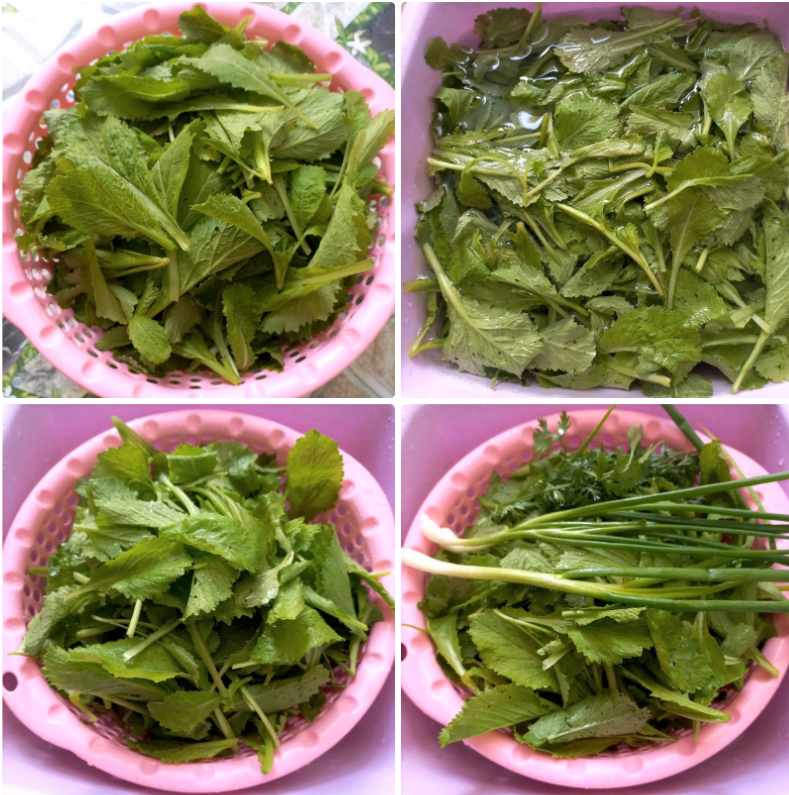 Sơ chế các nguyên lieu khác