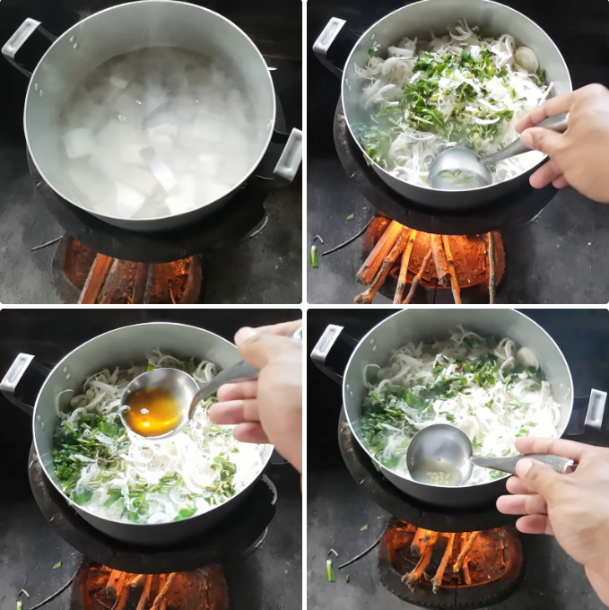 Nấu canh chua khô cá dứa