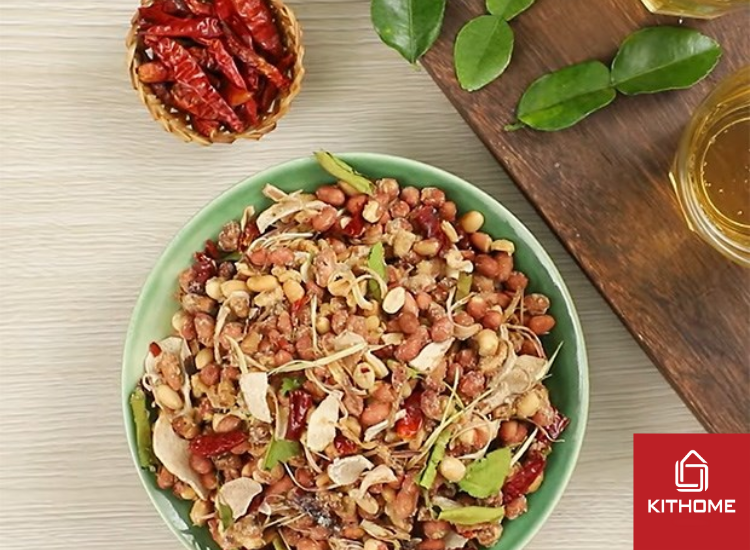 Cách làm đậu phộng rang sả ớt kiểu Thái lạ miệng hấp dẫn ngon khó cưỡng
