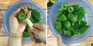 Sơ chế khổ qua Sơ chế khổ qua