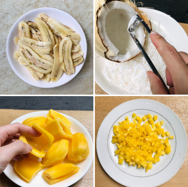 Sơ chế các nguyên liệu