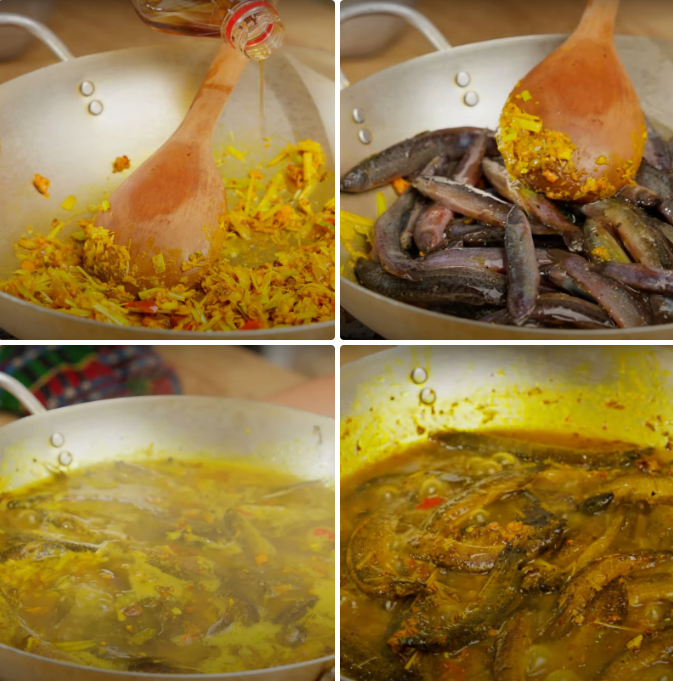 Kho cá chạch Kho cá chạch