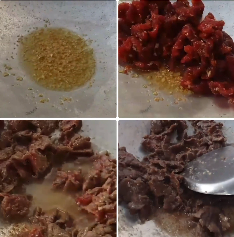 Xào thịt bò Xào thịt bò