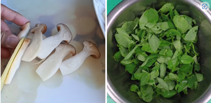 Sơ chế các nguyên liệu khác