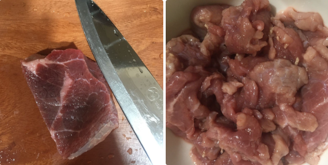 Sơ chế và ướp thịt bò Sơ chế và ướp thịt bò