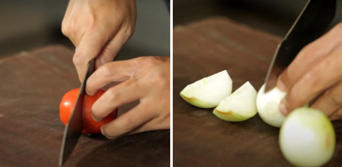 Sơ chế nguyên liệu Sơ chế nguyên liệu