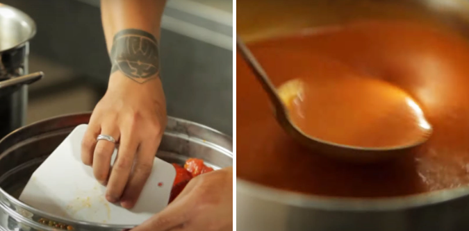 Lọc nước sốt Lọc nước sốt