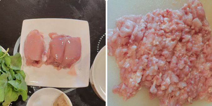 Sơ chế thịt gà