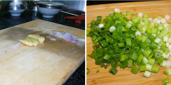 Sơ chế các nguyên lieu khác