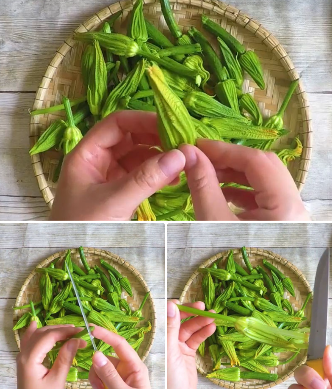 Sơ chế các nguyên lieu khác