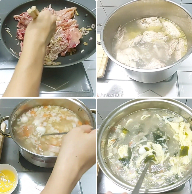 Nấu súp Nấu súp