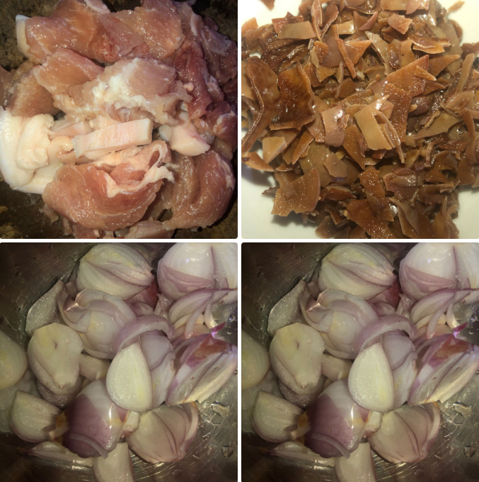 Sơ chế các nguyên liệu